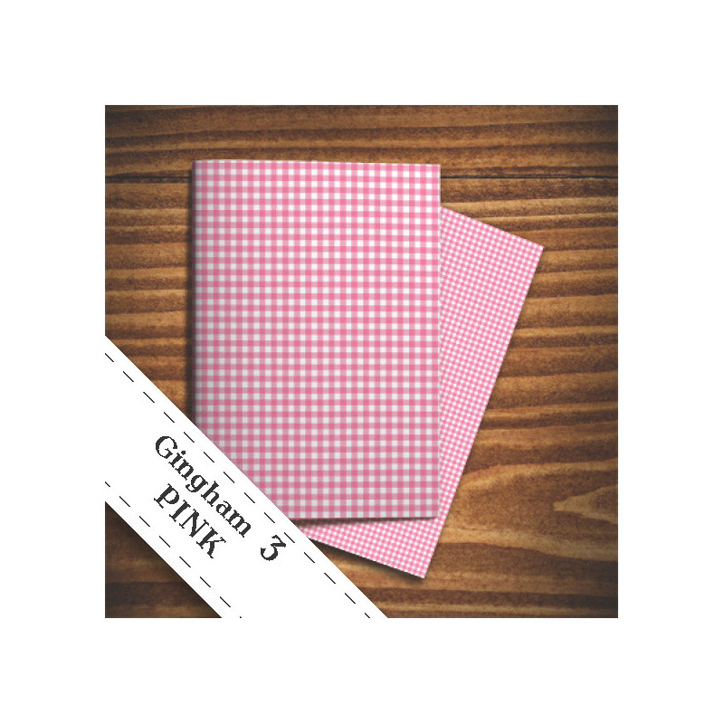 Papier do scrapbookingu - różowa krata Papier do scrapbookingu - różowa krata
