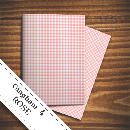 Scrapbooking Paper- Rose Gingham