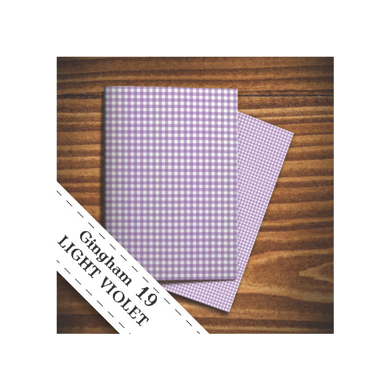 Papier do scrapbookingu - jasno fioletowa krata Papier do scrapbookingu - jasno fioletowa krata