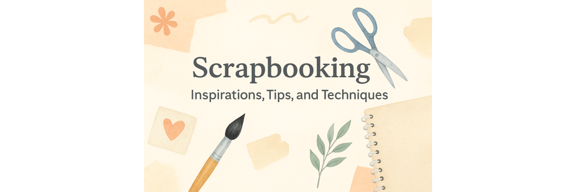 Scrapbooking – Inspirations, Tip & Tricks