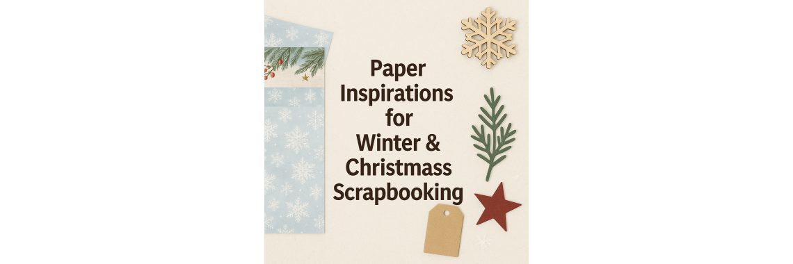 Paper Inspirations for Winter & Christmas Scrapbooking Projects