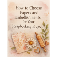 🎨 How to Choose Papers and Embellishments for Your Scrapbooking Project 🎨 How to Choose Papers and Embellishments for Your Scrapbooking Project
