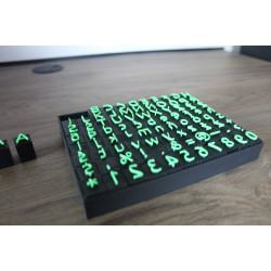 Clay and Craft Impression Stamps – Fonts with Polish Characters