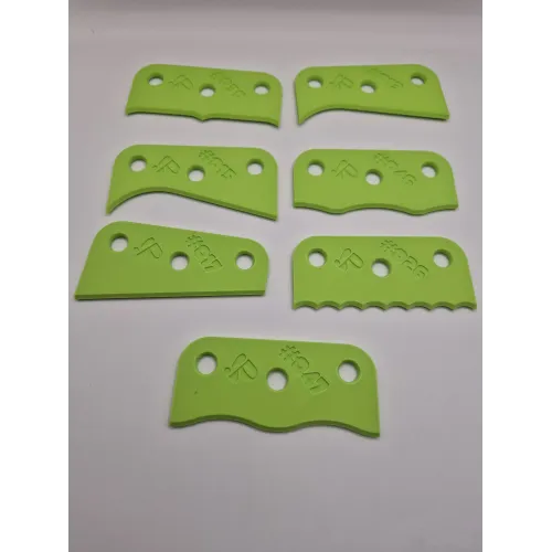 Żebra Garncarskie do Modelowania Gliny – Zestaw 7 Sztuk | 10 cm - zestaw 2 Żebra Garncarskie do Modelowania Gliny – Zestaw 7 Sztuk | 10 cm - zestaw 2