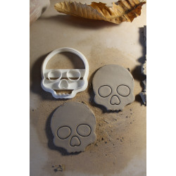 Wycinak do gliny / modeliny – czaszka