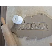 Mały Roller do Gliny i Modeliny – Żyjątka Morskie | 4 × 5,5 cm 🌊