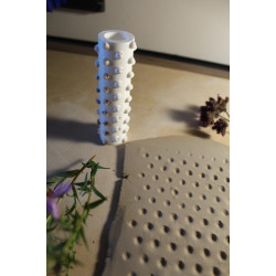 Wałek do gliny z wzorem kropek wklęsłych