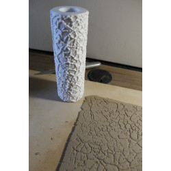 Wałek do gliny z teksturą skalną