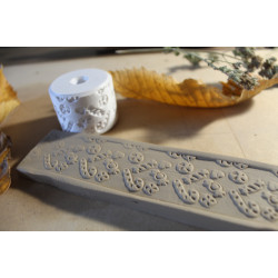 Mini wałek do gliny – motyw świąteczny wzór 1