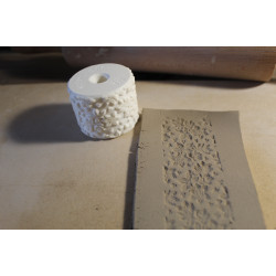 Mały wałek do gliny – Wzór walentynkowy 5