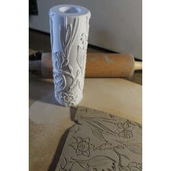 Clay Roller – Spring Floral Pattern 1