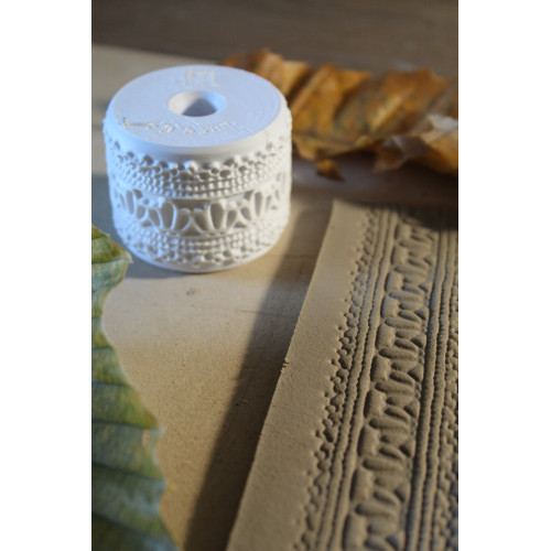 Wałek do gliny – wzór w koronkę 2