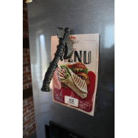 Ozdobny magnes – Bojowy topór (wzór 3) | 17 x 9 cm