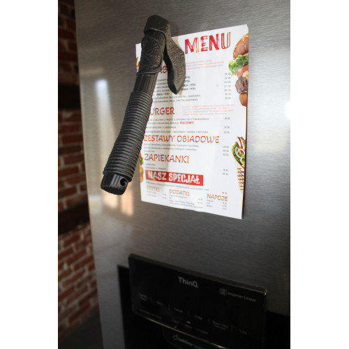 Ozdobny magnes – Wikiński topór (19 x 8 cm)