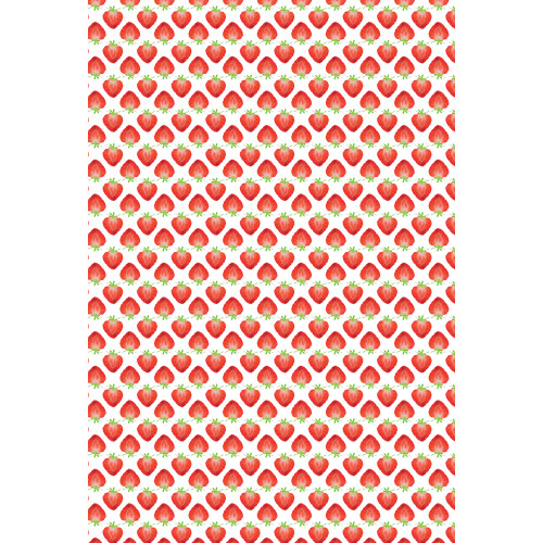 Papier do scrapbookingu – Truskawki