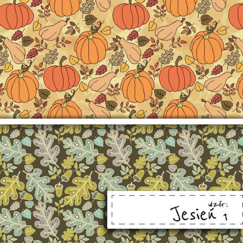 Papier do Scrapbookingu – Wzór Jesienny 1 | Satyna 200 g/m²