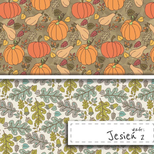 Papier do Scrapbookingu – Wzór Jesienny 2 | Satyna 200 g/m²