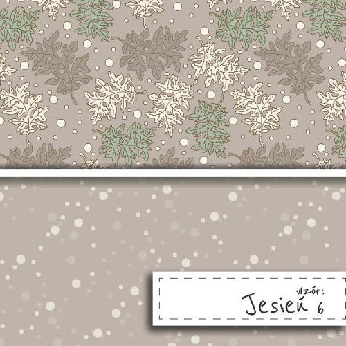 Papier do Scrapbookingu – Wzór Jesienny 6 | Satyna 200 g/m²