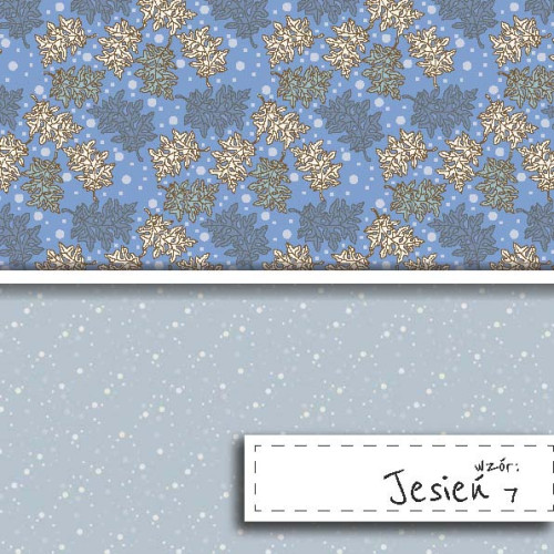 Papier do Scrapbookingu – Wzór Jesienny 7 | Satyna 200 g/m²