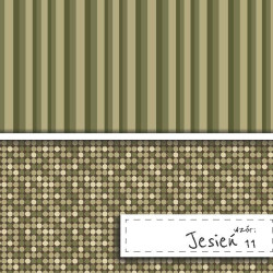 Papier do Scrapbookingu – Wzór Jesienny 11 | Satyna 200 g/m²