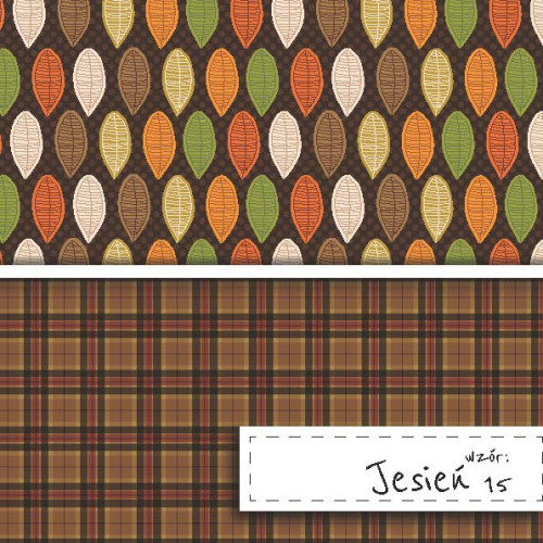 Papier do Scrapbookingu – Wzór Jesienny 15 | Satyna 200 g/m² Papier do Scrapbookingu – Wzór Jesienny 15 | Satyna 200 g/m²