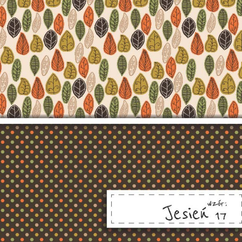 Papier do Scrapbookingu – Wzór Jesienny 17 | Satyna 200 g/m² Papier do Scrapbookingu – Wzór Jesienny 17 | Satyna 200 g/m²
