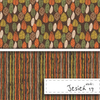 Papier do Scrapbookingu – Wzór Jesienny 19 | Satyna 200 g/m²