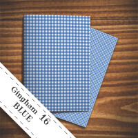 Gingham pattern - Blue