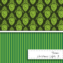 Papier do scrapbookingu - Święta przy kominku - wzór 3