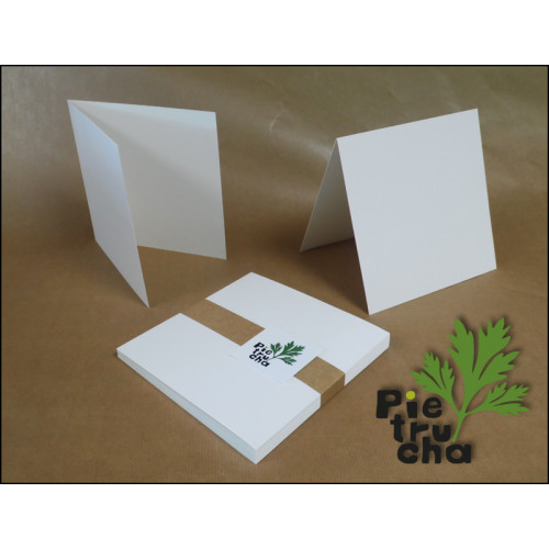 Baza kartki kwadratowej 15x15 cm – zestaw 10 sztuk