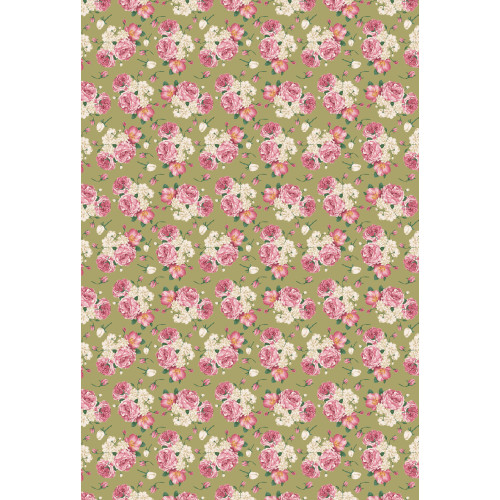 Papier do scrapbookingu – Angielskie Róże - wzór 3